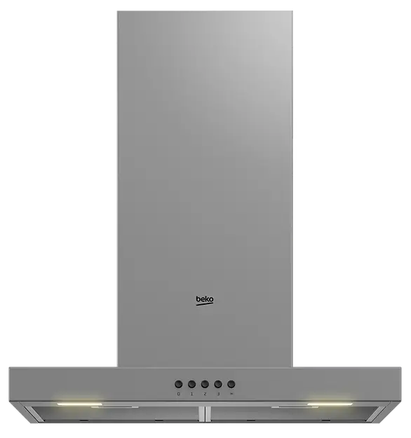 Beko T-Shaped Hood Wall-mounted 60 cm Stainless Steel SKU: BHCB61622BXH