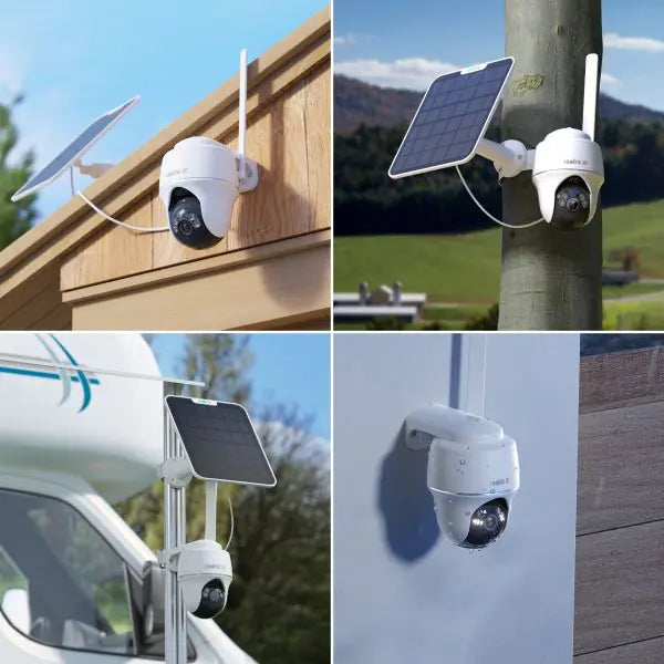 Reolink Go Series G430 Go PT Plus - 5MP Outdoor Battery Camera, 4G LTE Network, Person/Vehicle/Animal Detection, 355° Pan & 140° Tilt