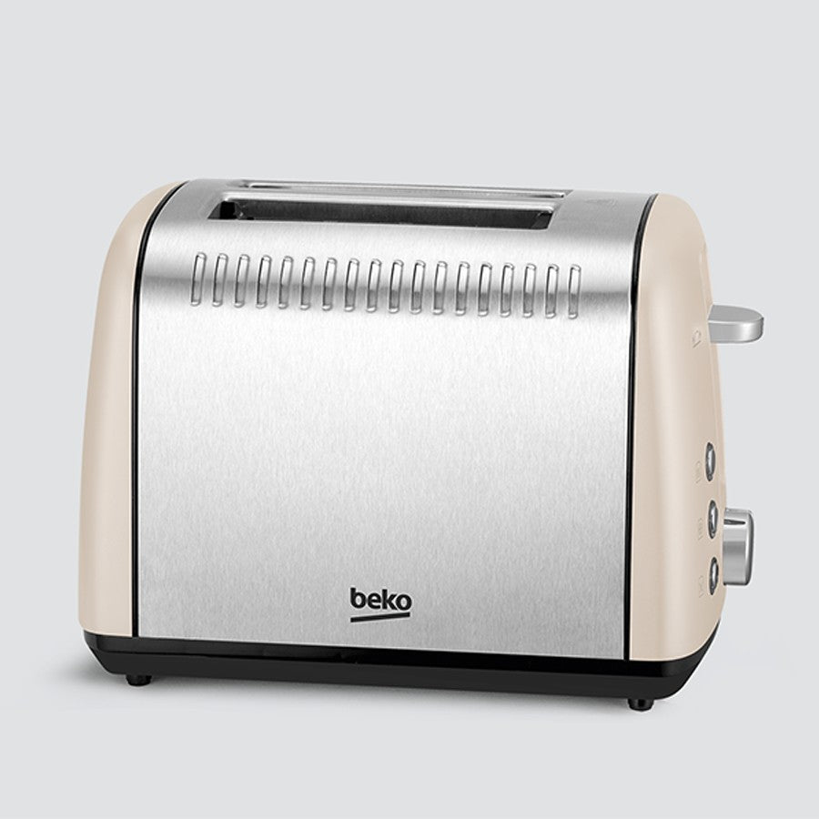 #TAM7211C Beko Toaster 2 Slice Cream