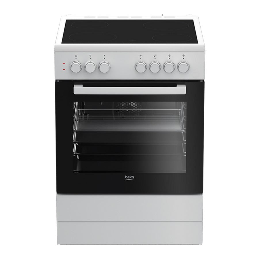 FSE67100GWS Beko Cooker Electric Fan Assisted White