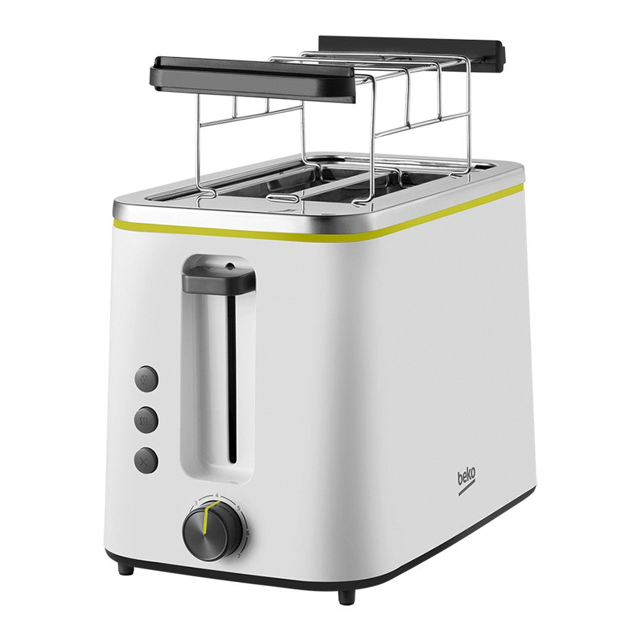 #TAM4321W Beko Toaster 2 Slice White