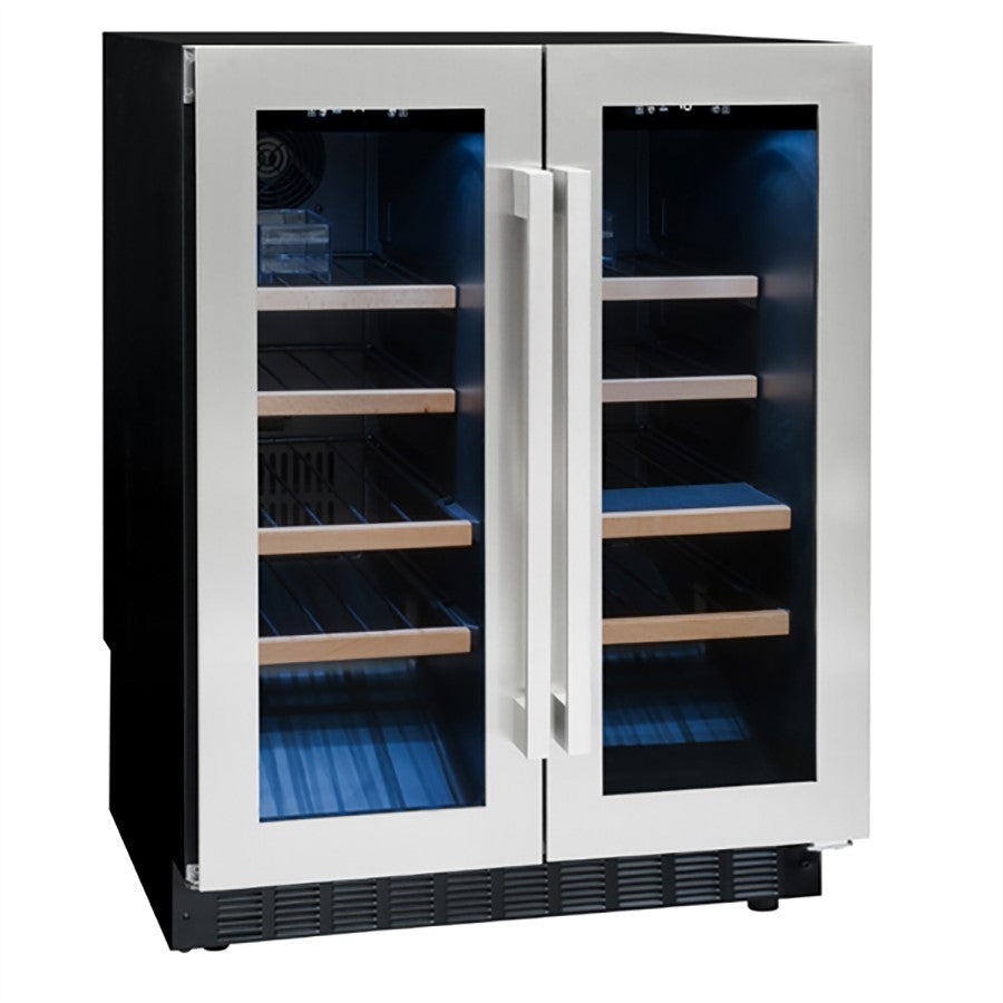 Avintage Wine Cooler Dual S/S 41 Bottles #AVU41TXDPA