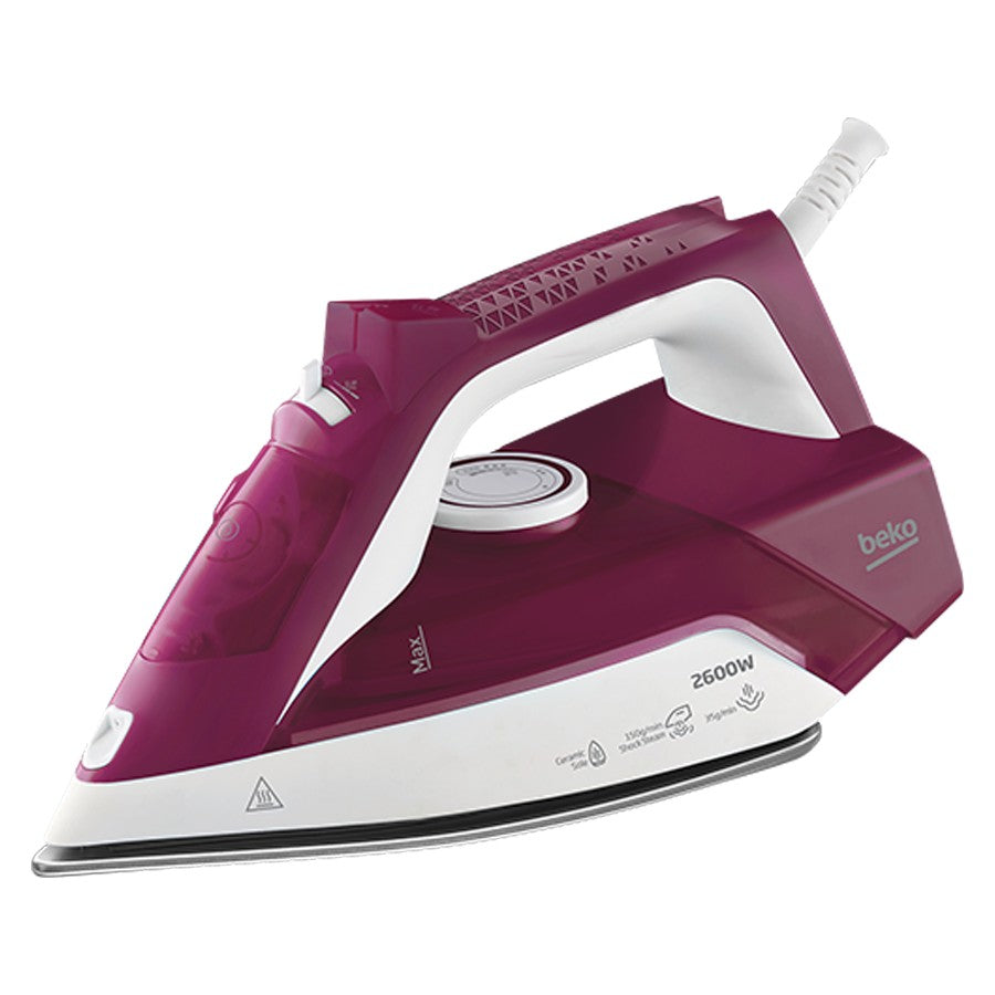 #JAT-PL120 Jata Steam Iron S/S Sole Plate 2200 W