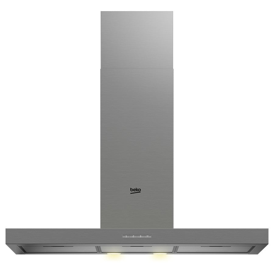 Beko Hood T-Shape S/Steel 90 cms #BHCB91632X