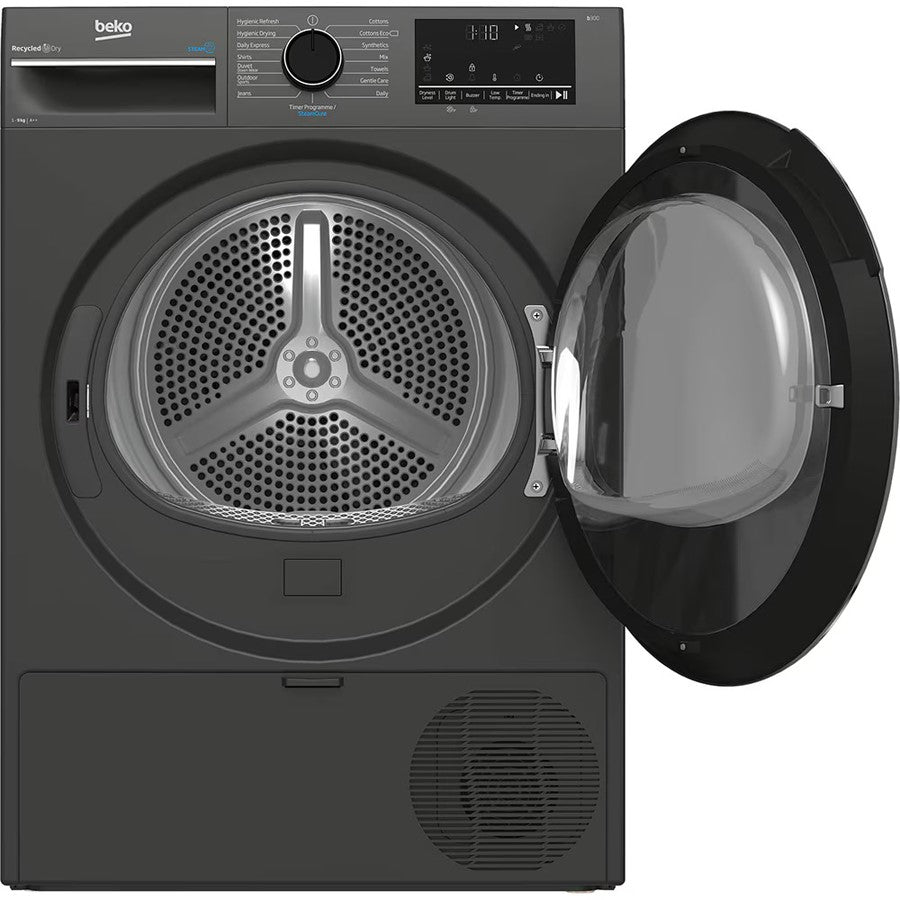 Beko 9 Kg Tumble Dryer M.Gray #B3T43239