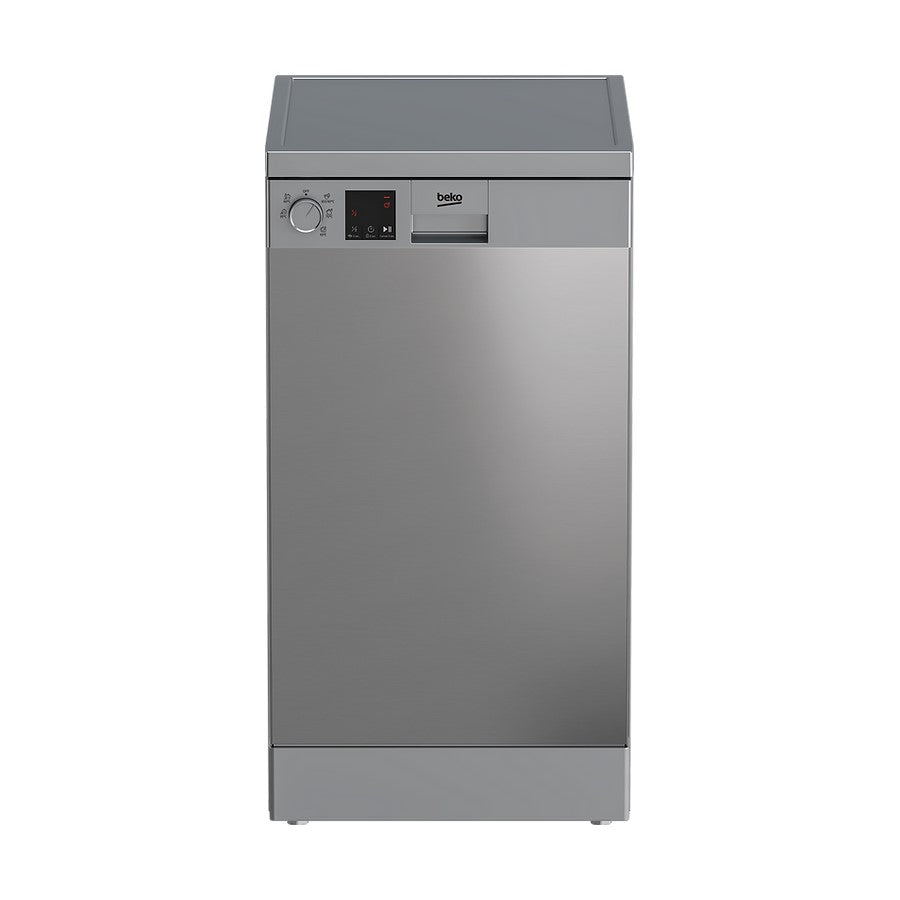 Beko Dishwasher Freestanding Inox 45 cm #DVS05024X