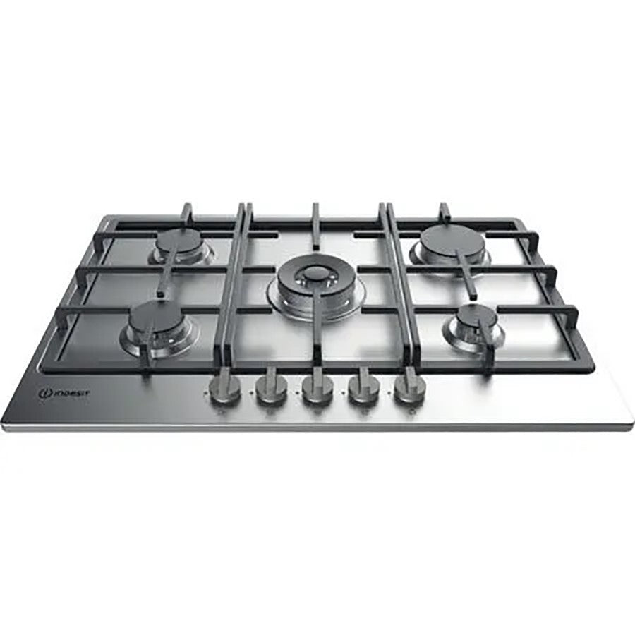 Indesit Gas Hob 5 Burner 75cm Inox