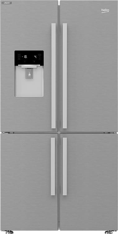 Beko American French Style Fridge Freezer with Water Dispenser SKU: GN1426234ZDXN