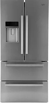 Beko American French Style Fridge Freezer with Water Dispenser SKU: GNE360520DX