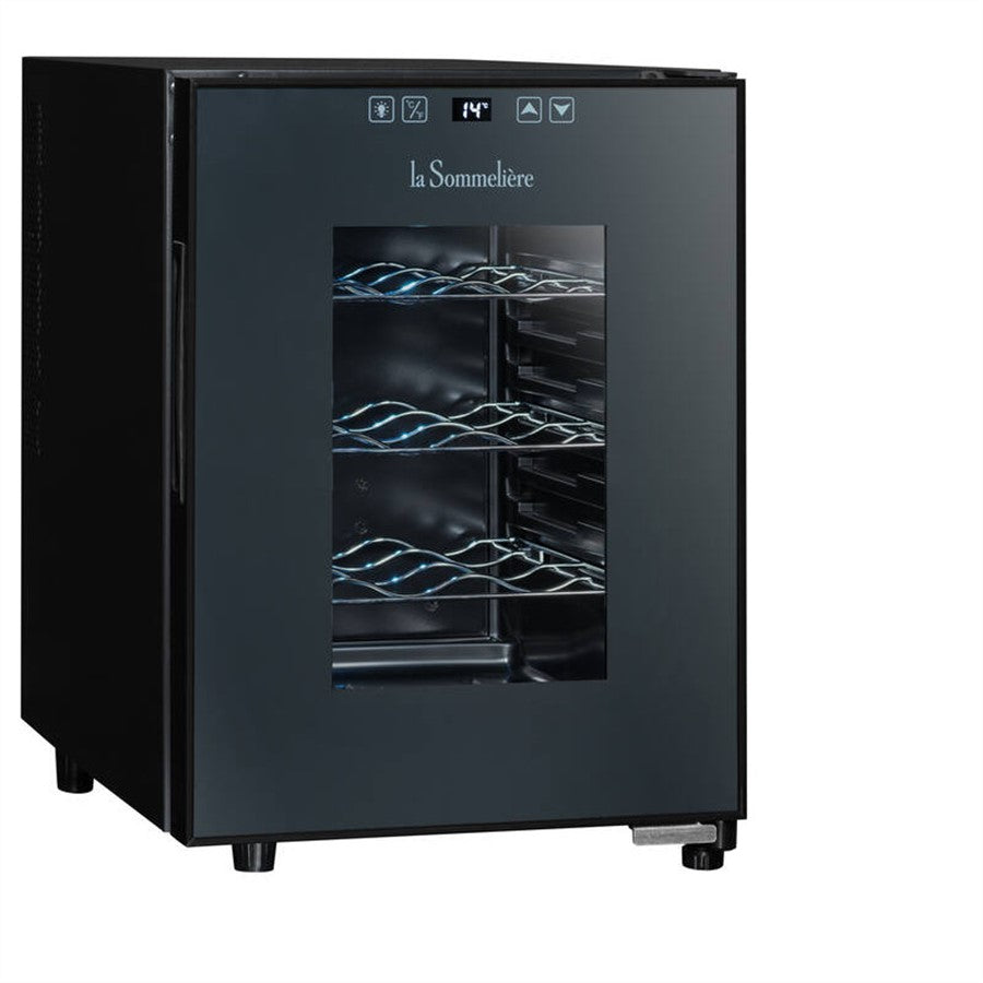 Sommeliere Wine Cooler 12 Bottles Black #LS12C