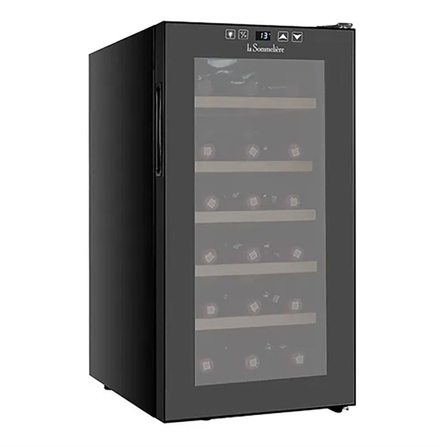 Sommeliere Wine Cellar 18 Bottles Black #LS18CB