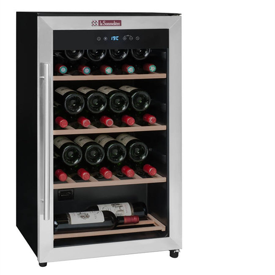 Sommeliere Wine Cooler 34 Bottle S/Steel #LS36A