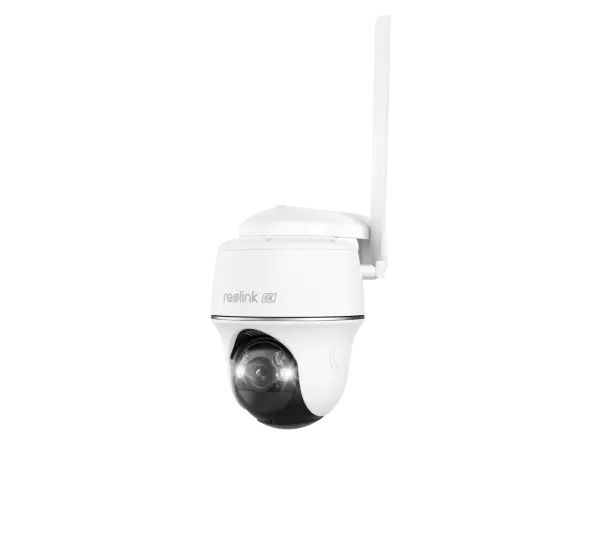 Reolink Go Series G430 Go PT Plus - 5MP Outdoor Battery Camera, 4G LTE Network, Person/Vehicle/Animal Detection, 355° Pan & 140° Tilt