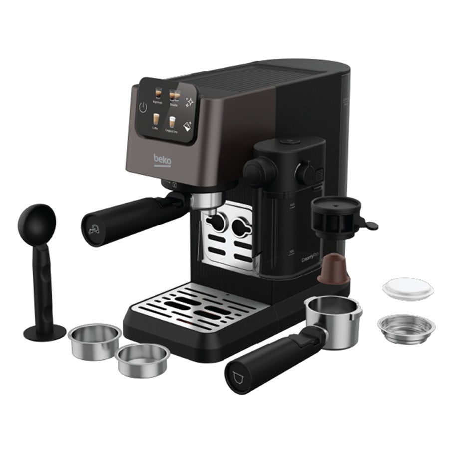 Beko Espresso Coffee Machine Blk. 20 Bar #CEP5464DX