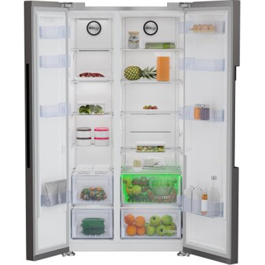 GN163130SN Beko American Style Side By Side S/Steel