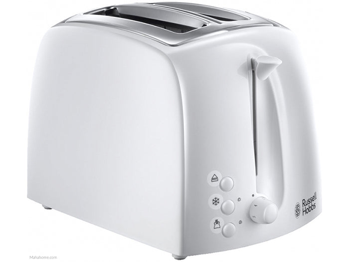 Russell Hobbs 2 Slice Textures White Toaster 21640