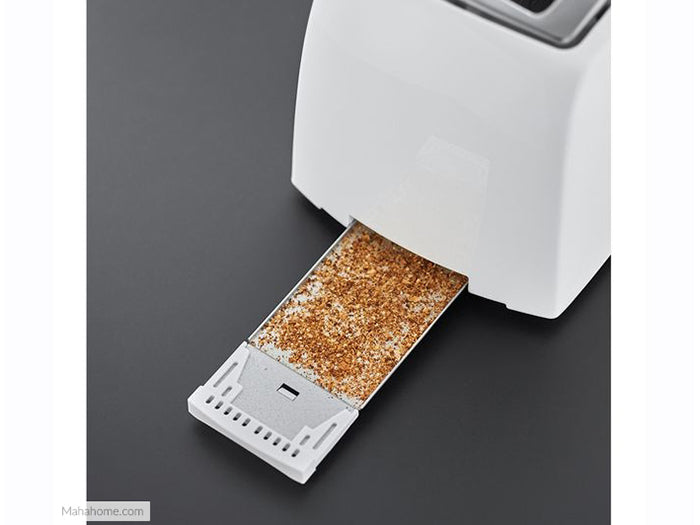 Russell Hobbs 2 Slice Textures White Toaster 21640