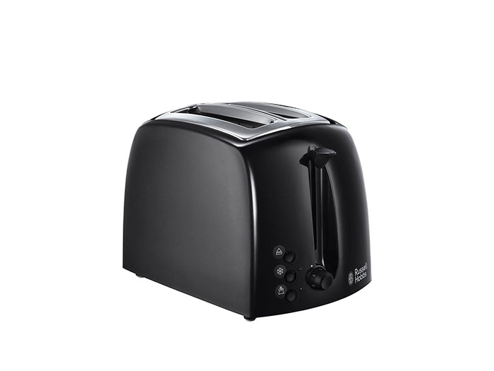 Russell Hobbs Textures 2 Slice Toaster 850W Black 21641