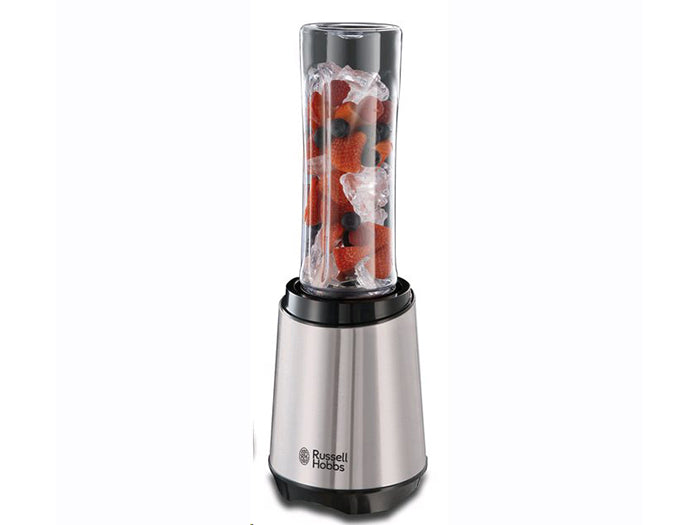 Russell Hobbs Mix & Go Smoothie Maker Stainless Steel X2 Bottles 600 Ml 23470-56 PL1