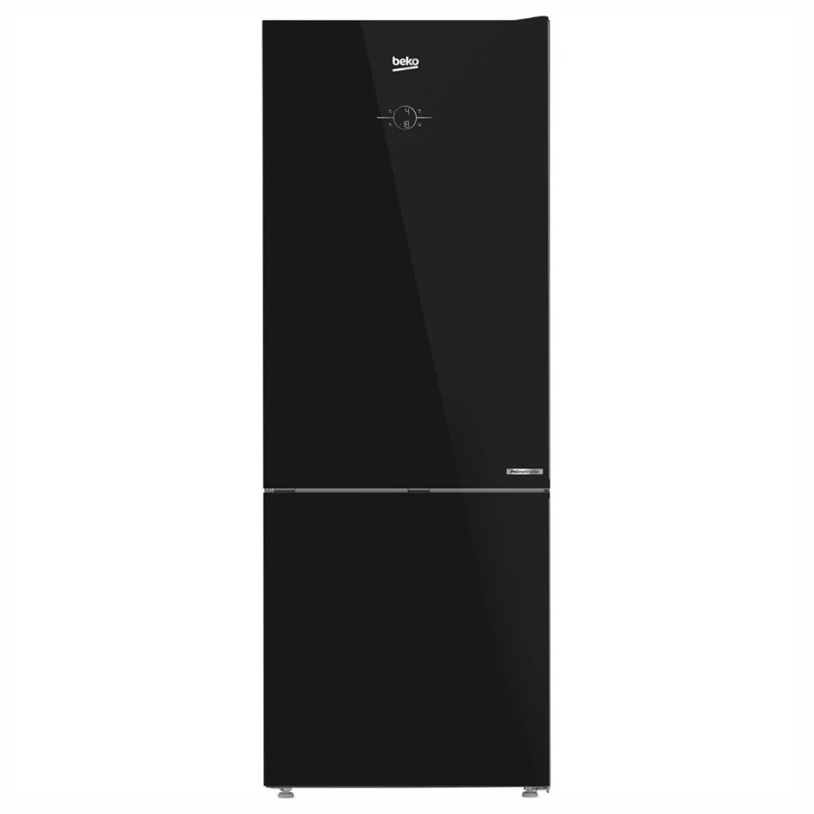 B5RCNE565HGB Beko F/Freezer No Frost Black Glass 490L