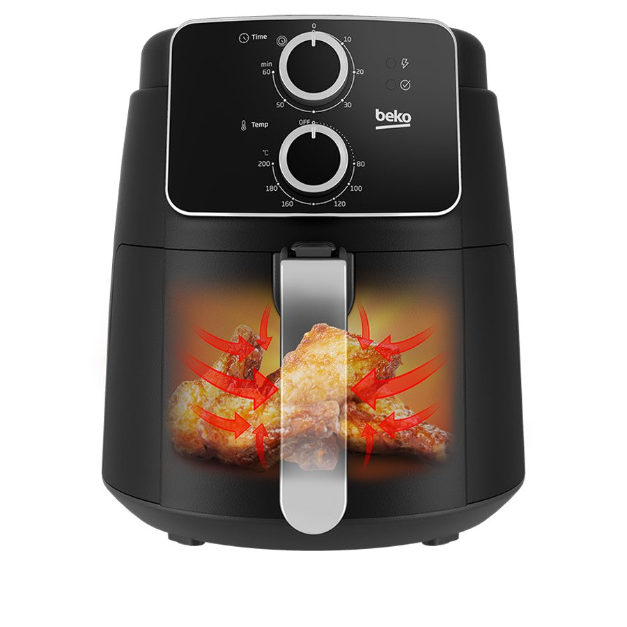 Beko AirFryer Black 3.9 Litre 1500 W