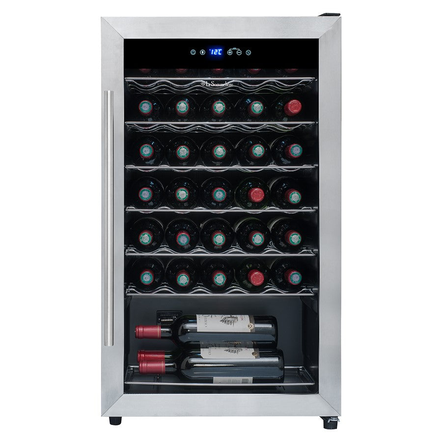Sommeliere Wine Cooler 34 Bottles S/Stl #LS34A