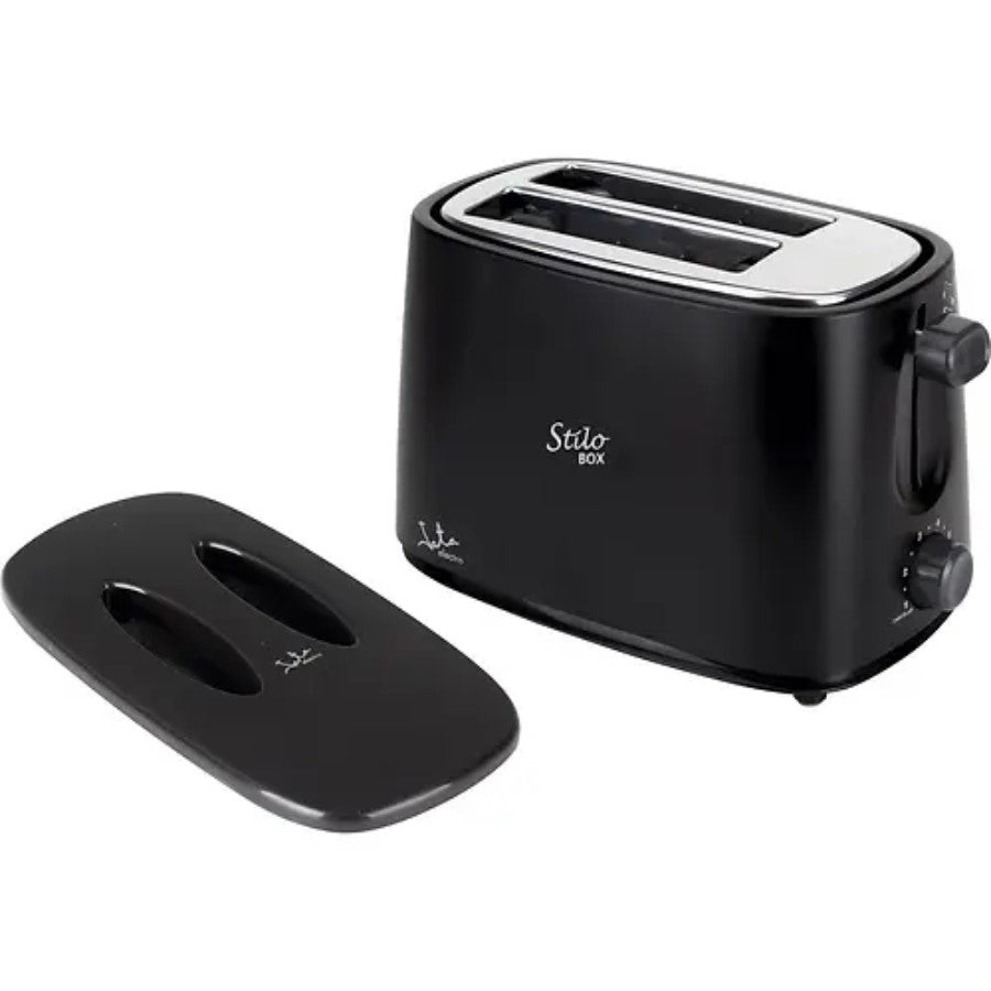 #JAT-TT631 Jata Toaster Black With Lid & Wide Slots
