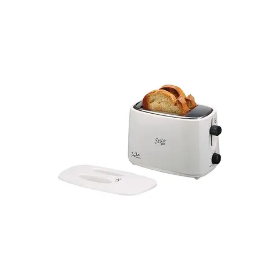 #JAT-TT331 Jata Toaster White, Two Extra Wide Slots With Lid