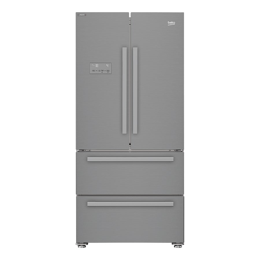 Beko Fridge French Drawers S/Steel   GNE6049XPN