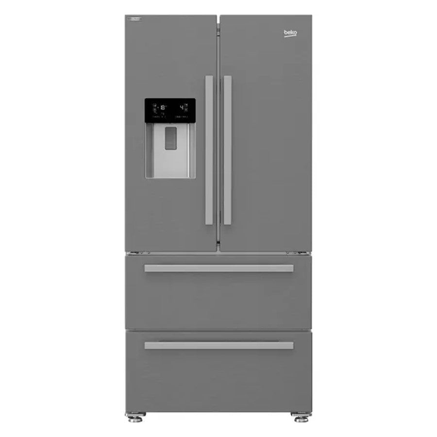 GNE460520DVPX Beko French Style Fridge Freezer