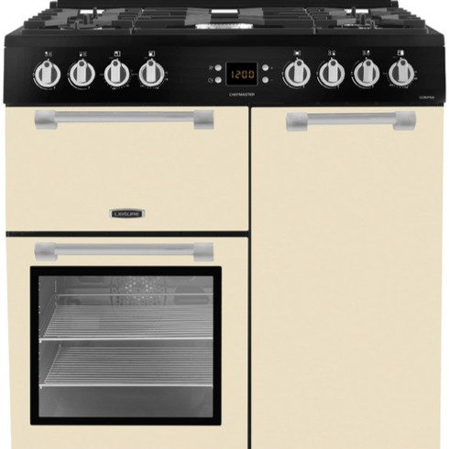 CC90F531C Leisure 90cm DualFuel Range Cooker Cream