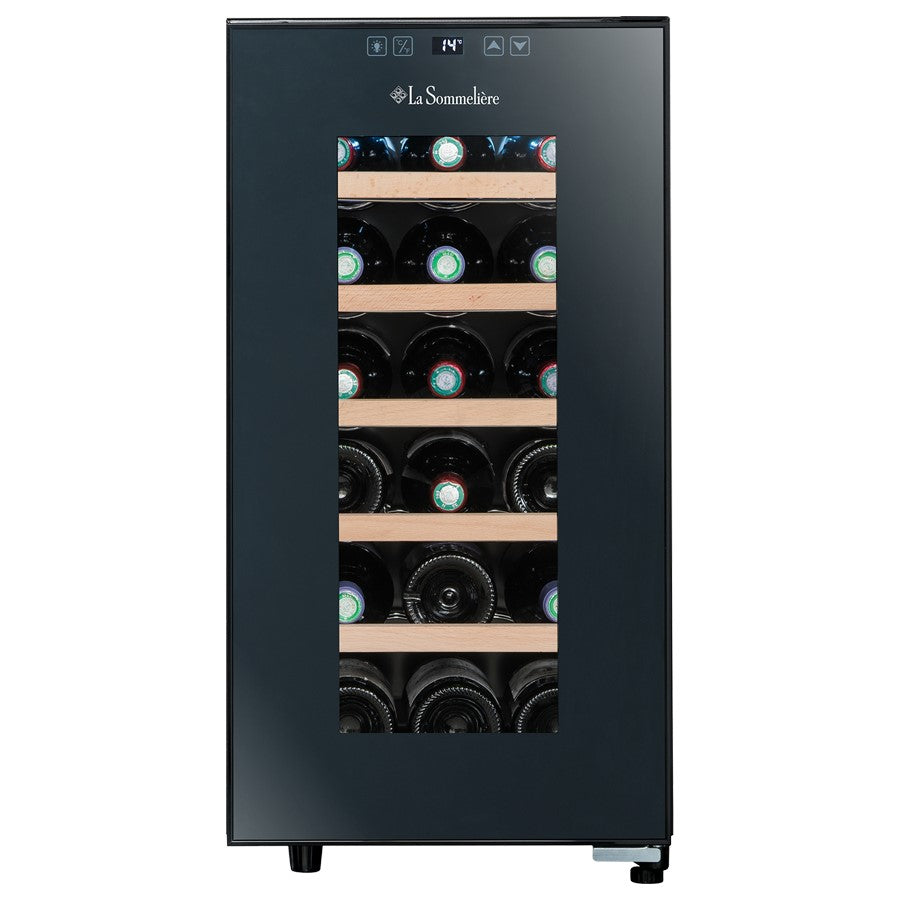 Sommeliere Wine Cellar 18 Bottles Black #LS18SILENCE (BLACK FRIDAY OFFER)