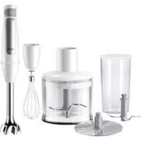 #HBA5550W Beko Blender White with Chopper & Whisk