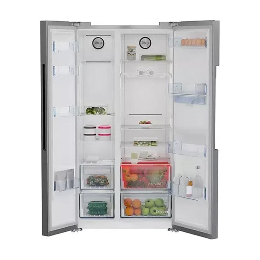 Beko F/Freezer American Style S/S Effect #ASD2442VPS
