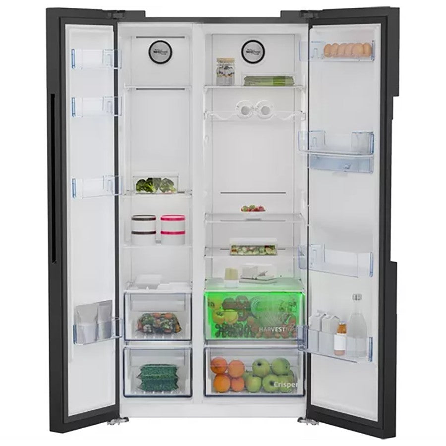 ASD2442VPZ Beko American Style F/Freezer with Disp.