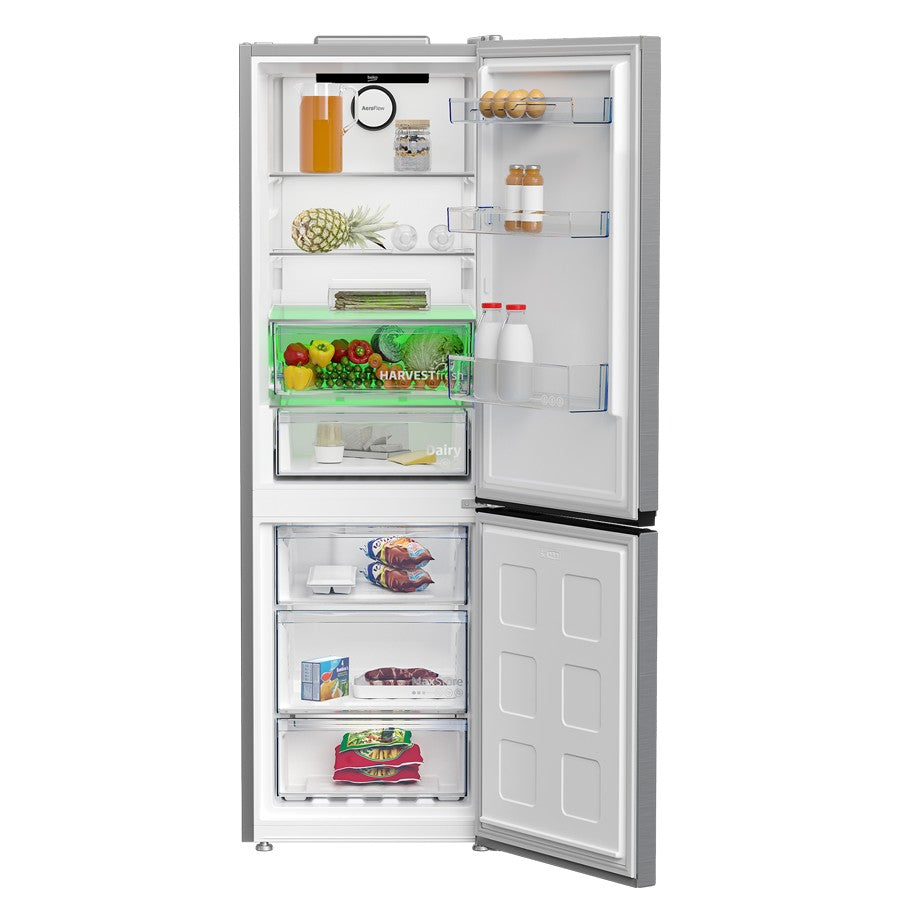 Beko Combi Fridge Freezer No Frost Inox #B3RCNA364HXB1