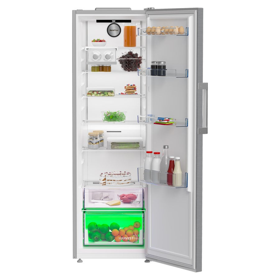 B3RMLNE444HXB Beko Larder Fridge No Frost Silver 365 L