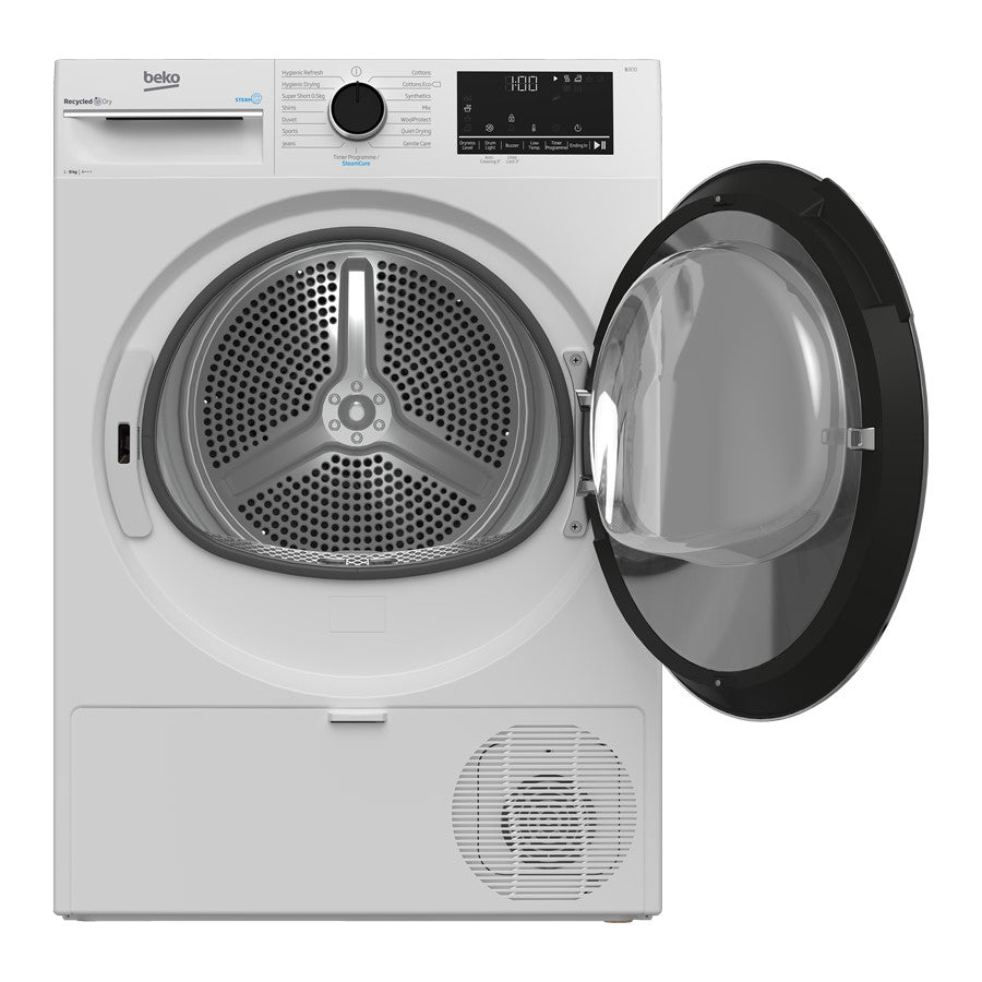Beko 8 Kg Tumble Dryer with Sensor #B3T4824DW