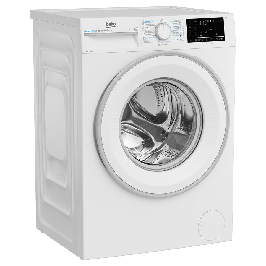 Beko 9 Kg Washing Machine Wht. 1400 rpm #B3WFU49415WWES