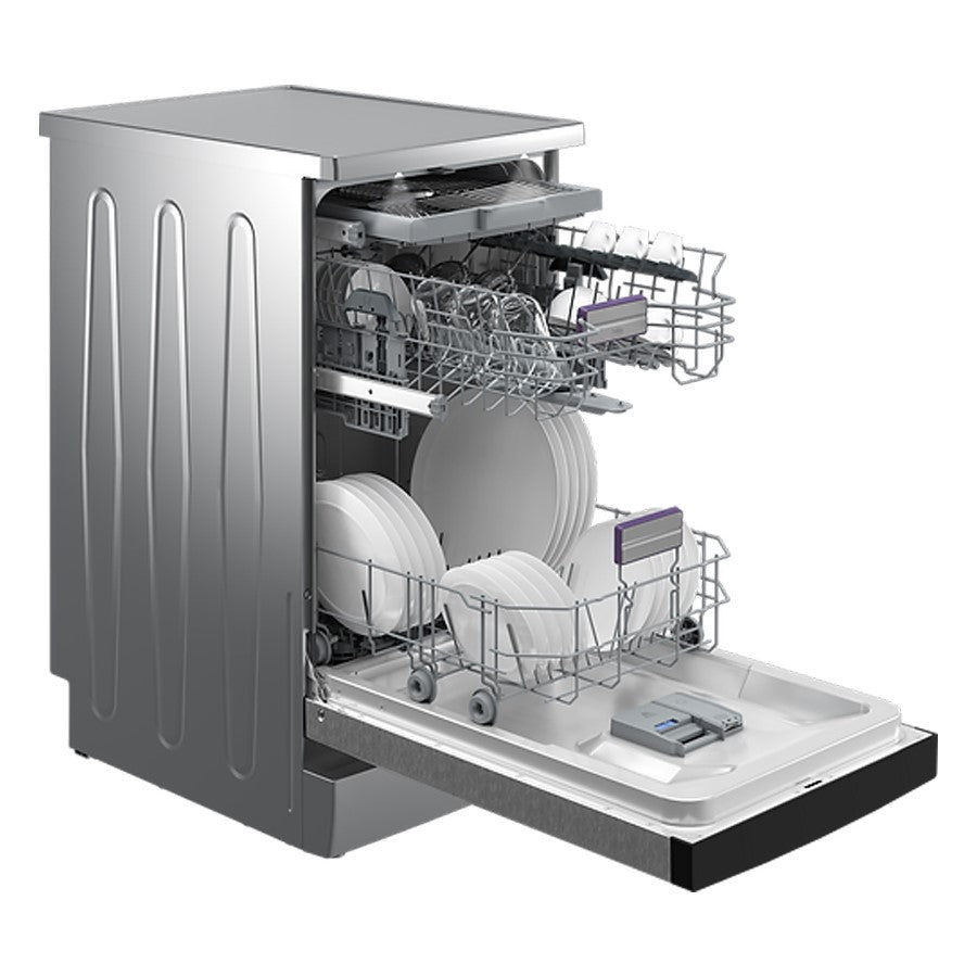 Beko Dishwasher Freestanding Inox 45 cm #BDFS26120XQ