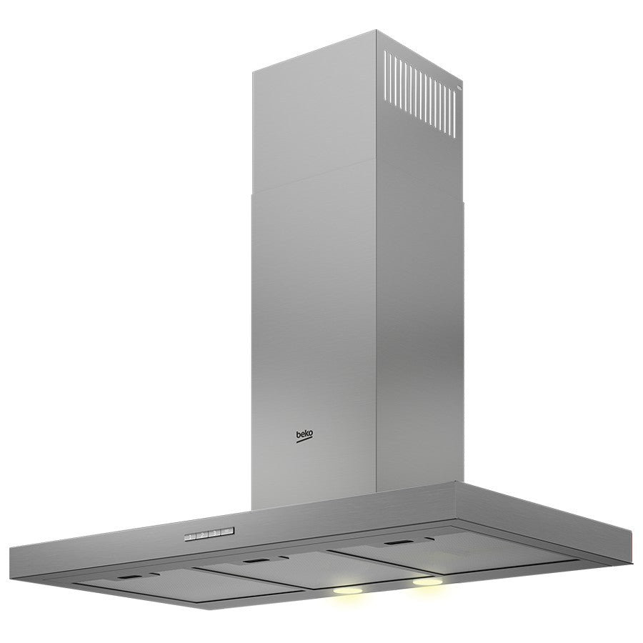 Beko Hood T-Shape S/Steel 90 cms #BHCB91632X