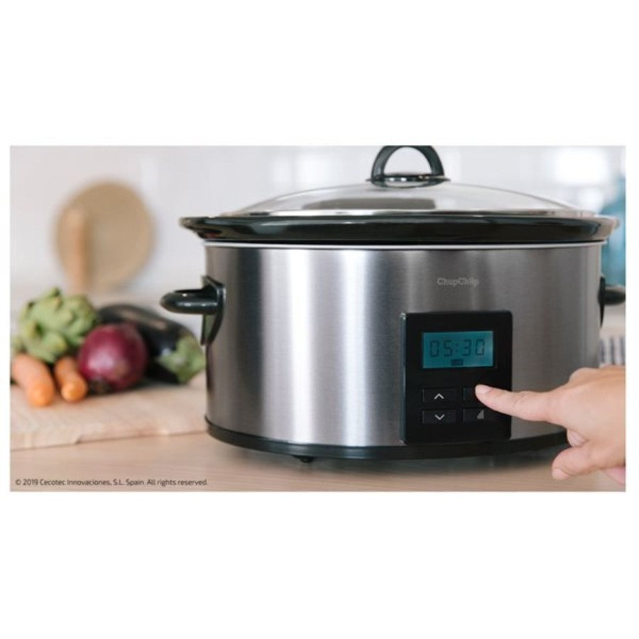 Cecotec Slow Cooker ChupChup 5.5Ltr Blk #CE2031