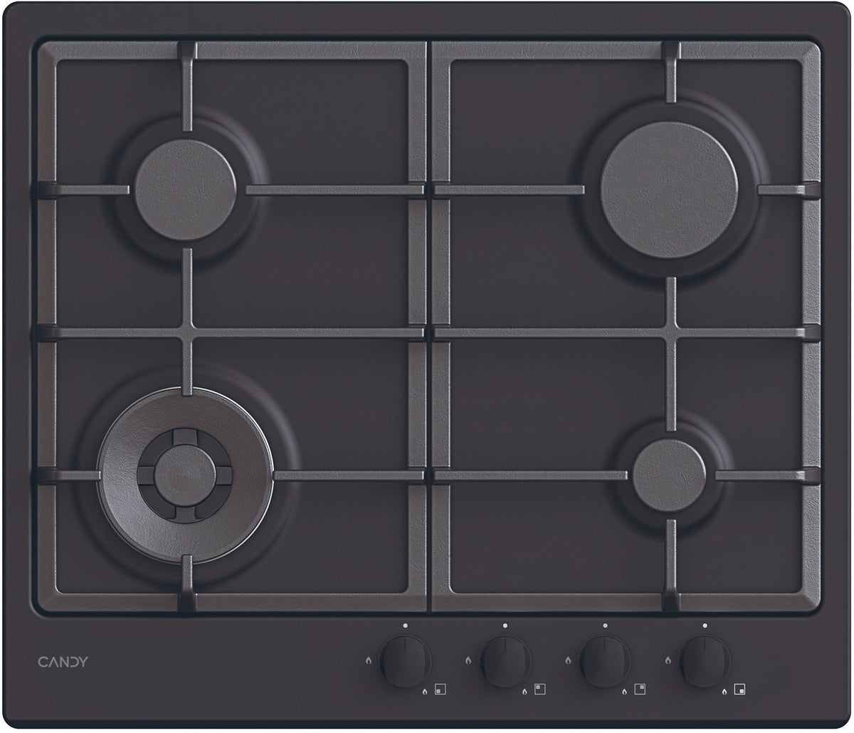 Candy CHG6BFB4WB 4 Burner Gas Hob