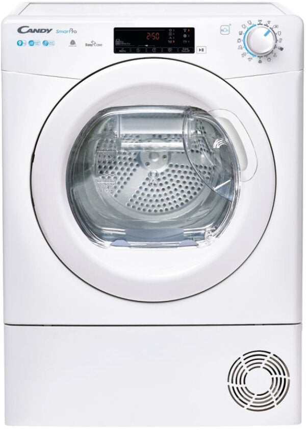 Candy CSOE H9A2TE-S Smart Pro Tumble Dryer, 9Kg Class A++