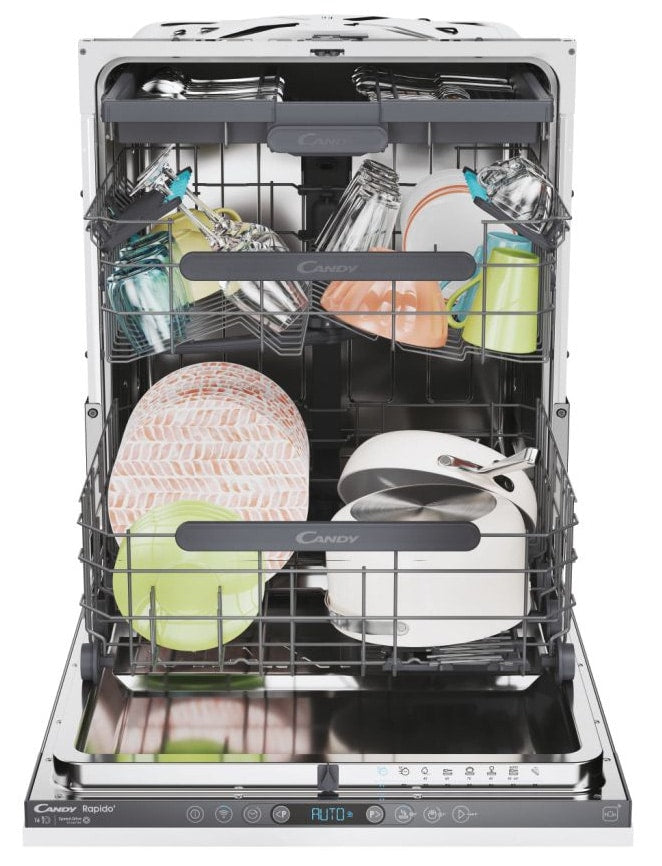 Candy RapidÓ CI 6E7F1A Wi-Fi + BLE 60cm Built-In Dishwasher