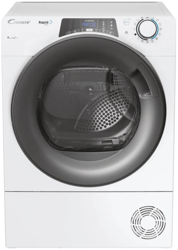 Candy RPE H9A2TRE-S RapidÓ PRO Tumble Dryer, 9Kg A++