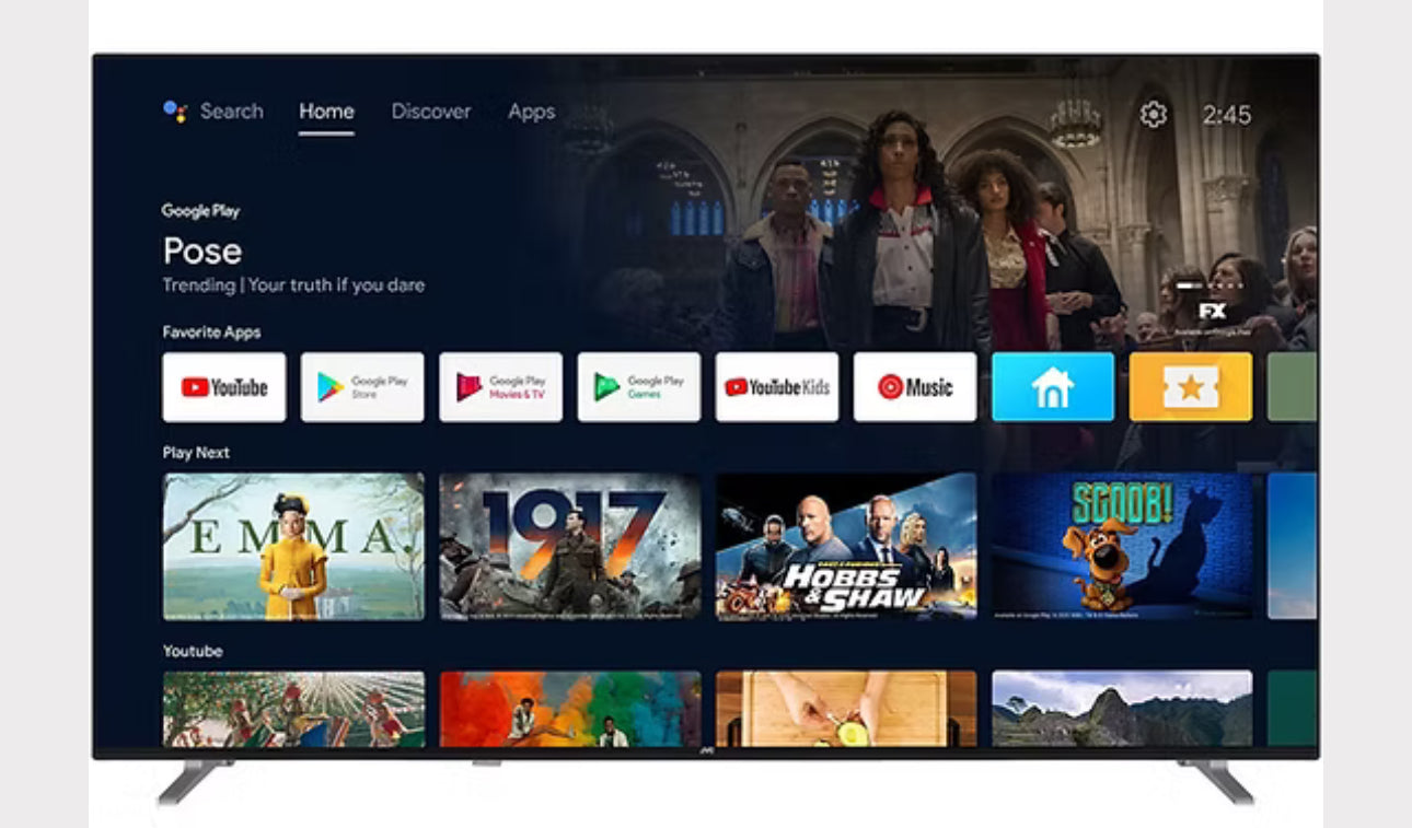 Jvc 55 Inch 4K Qled Android Tv 55VAQ3300