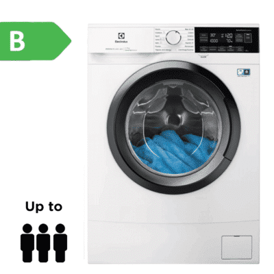 Electrolux Series 600 SensiCare Slim Washing Machine 7KG 1000RPM : ZE EXEW6S472B