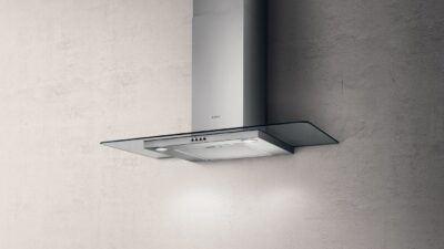 Elica Flat Glass Wall Mounted Hood IX/A/90 (Duct Out) SKU: EL68516390A