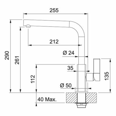 Franke Maris Kitchen Mixer SKU: FR1150392332